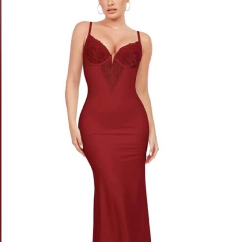 Viral Tik tok Dress /w build in shape wear